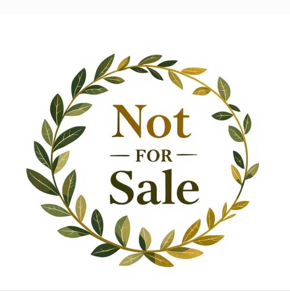 NOT FOR SALE
